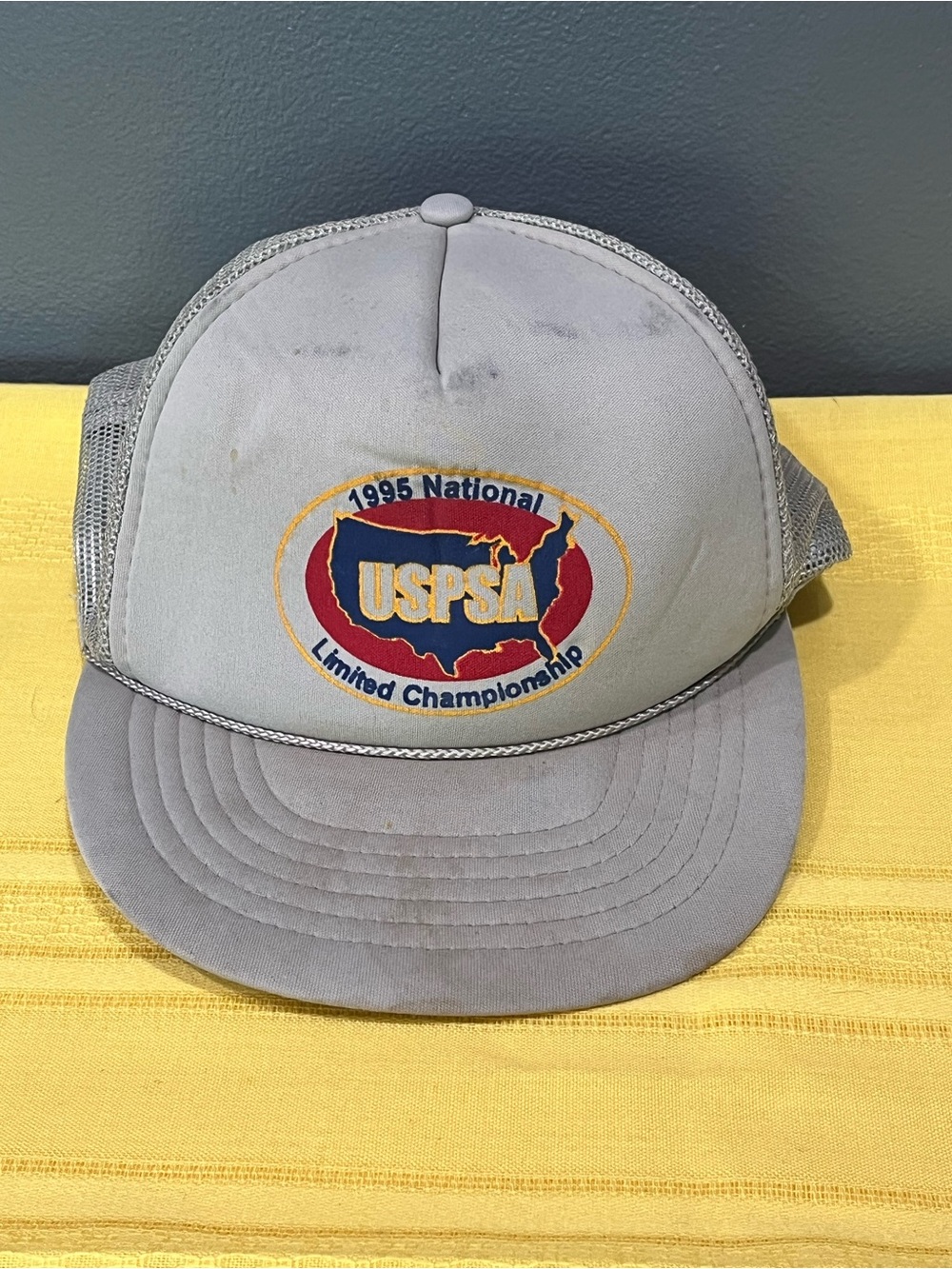 Vintage 1995 USPSA National Limited Championship Trucker Hat